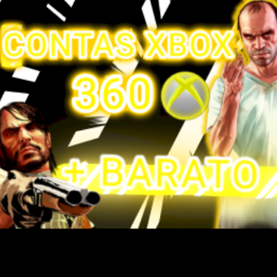 contas COMPARTILHADAS de Xbox 360, +BARATO DO SITE