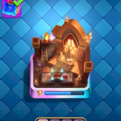 Vendo clash royale no level 15 do rei