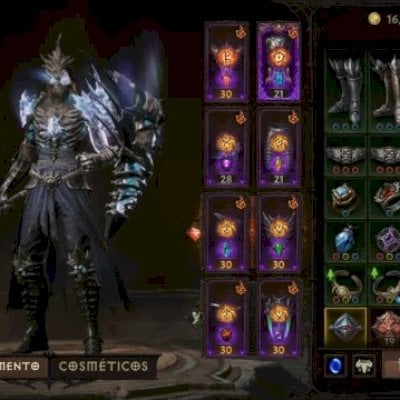 Conta Diablo Immortal Necro 1430 Resso | 57k TC |