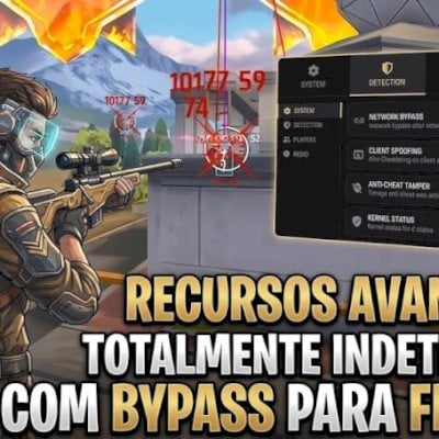 🚀 FREE FIRE PAINEL COM BYPASS 🔥 VITALÍCIO! 📲 FUNCIONA EM MOBILE E EMULADOR ✨