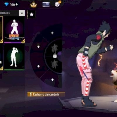 CONTA DE FREE FIRE COM SASUKE