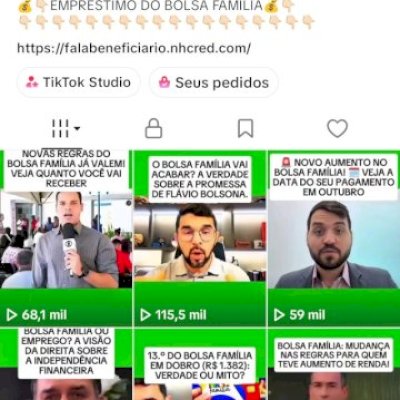 TikTok 11,4K | Monetizada + TikTok Shop | Nicho Bolsa Família