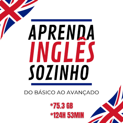 Curso De Inglês - Completo - 75Gb