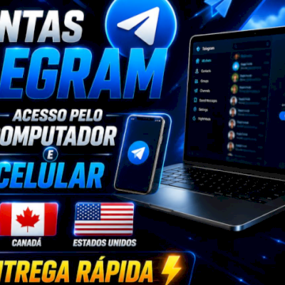 CONTAS TELEGRAM PRONTAS | PC + CELULAR | ENTREGA RÁPIDA