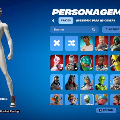VENDO CONTA DE FORTNITE (GASTEI 200 RS NELA)