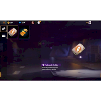 CONTA FREE FIRE LV 2 PRA LV 15 COM SKINS