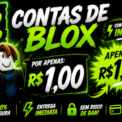 🔥 Contas do Level 1000 até o 2800 (MAX).