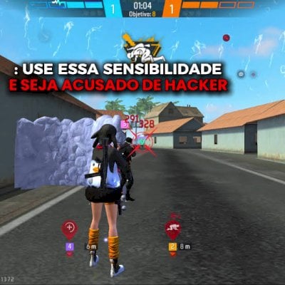 MELHOR SENSIBILIDADE NOVA ATUALIZAÇÃO Para dar FULL VERMELHO no Free Fire MOBILE