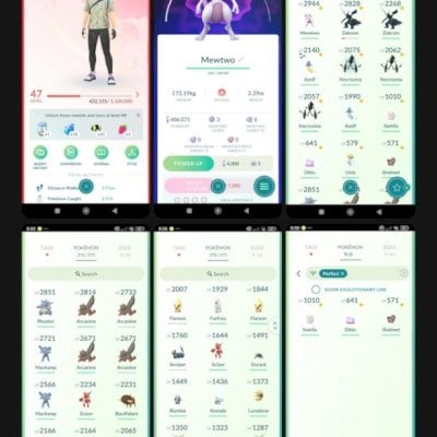 Pokémon GO Nível 47 | Mewtwo 2944 CP | Zekrom | Necrozma | 3x 100% IV | Z001