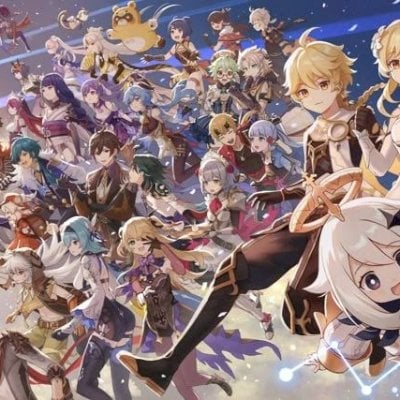 CONTA GENSHIN AR 55 ALGUNS PERSONAGENS 5 ESTRELAS BARATA SEM VÍNCULO!!