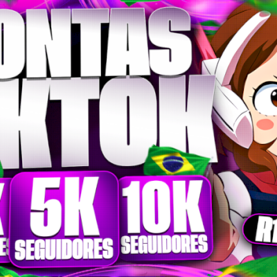 CONTAS TIKTOK SHOP BRASIL ATIVO | 1K | 2K | 5K | SEM DOC | ENTREGA RÁPIDA