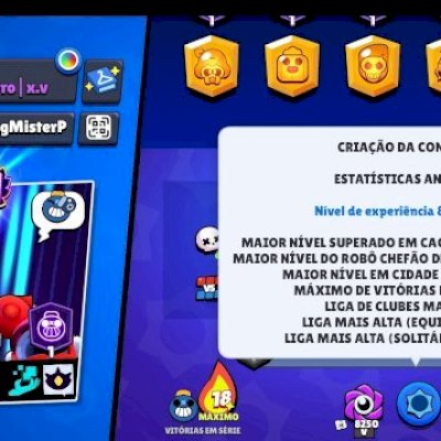 Supercel id com conta de brawl stars e clesh of clans de 6 anos upada