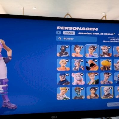 CONTA FORTNITE MUITO RARA COM ITENS TRYHARD 184 skins 204 picaretas