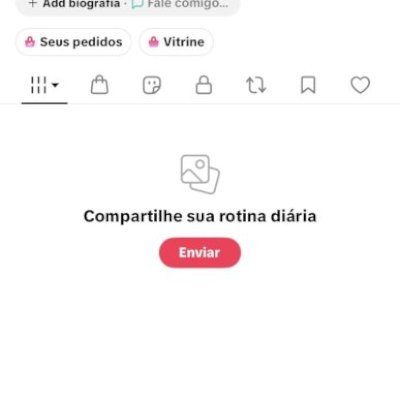 Conta do tiktok