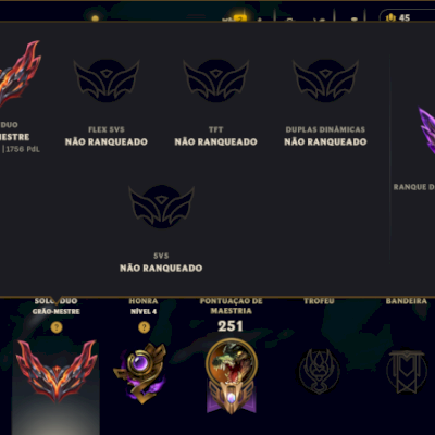 Conta Gran-master 1.841 Lp[Soloq] Mono Renekton [Streamer]