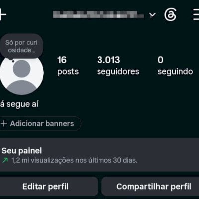 CONTA DO INSTAGRAM À VENDA — 3 MIL+ SEGUIDORES