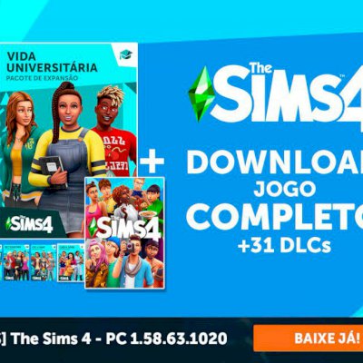The Sims 4 Completo TODAS AS DLC (sempre atualizado)