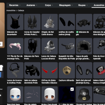 Conta roblox unissex com korblox