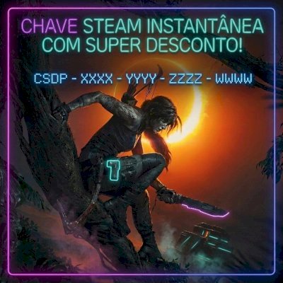 Chave Steam Key Shadow of the Tomb Raider: Definitive Edition