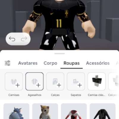 Conta de Roblox com várias coisas e valor baixo
