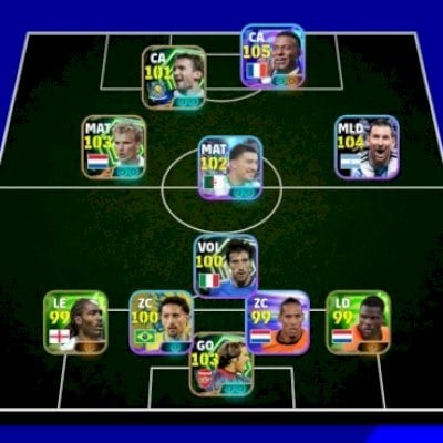 mbl/venda rápida - 105mbappe, bergkamp, seaman