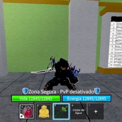 Conta de Roblox focada em blox fruits