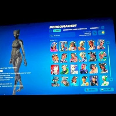 Conta premium de FORTNITw