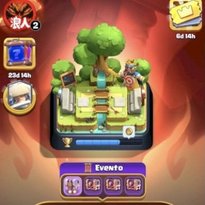 CONTA DE CLASH ROYALE BOA PARA INICIANTES!
