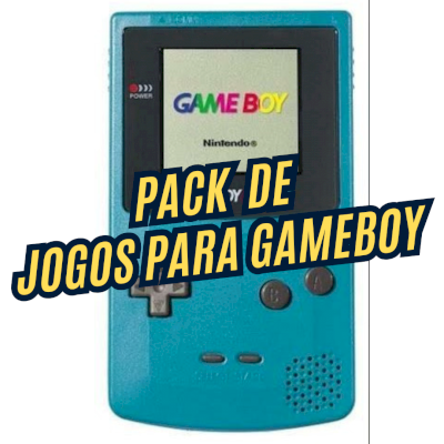 + 1400 jogos de Game Boy
