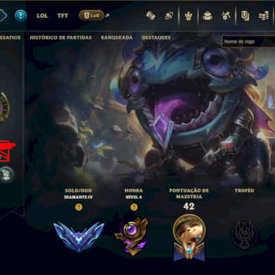 Conta LoL Diamante 20k+ EA no preço