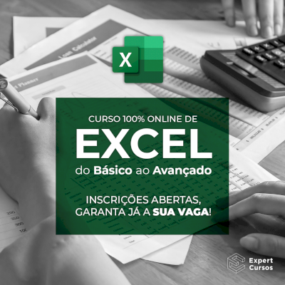Curso de Excel (peça nos comentários)