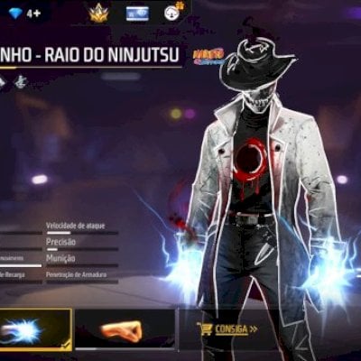 🔥 VENDO CONTA FREE FIRE 🔥 🎮 🌑 Skin Soberanos da Noite