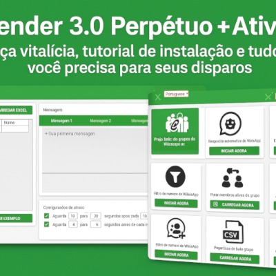 WaSender 3.7 com licença perpetua