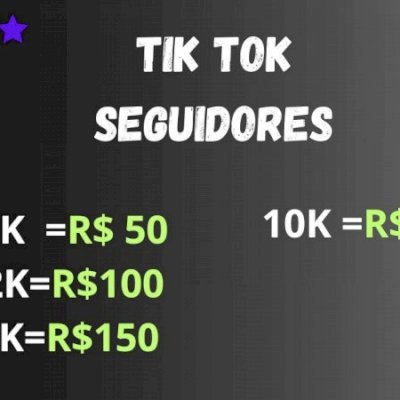 10.000 MIL SEGUIDORES TIKTOK - BRASILEIROS