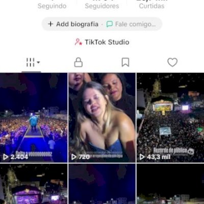 Vendo conta viralizada  do tik Tok