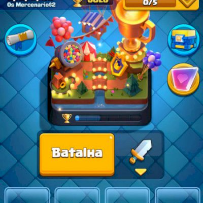 CONTA + DE 8 ANOS - TODAS AS CARTAS - 2 DECKS LVL MAXIMO + 1720 GEMAS E GOLD