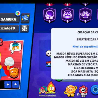 CONTA MUITO CARA BRAWL E DE 2020