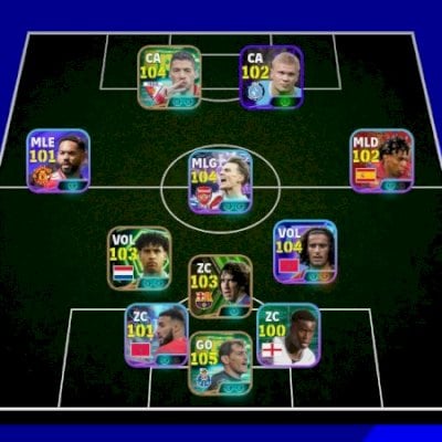 CONTA EFOOTBALL 3183 FORÇA COLETIVA | ODEGAARD 104 + BOUADDI 104!!