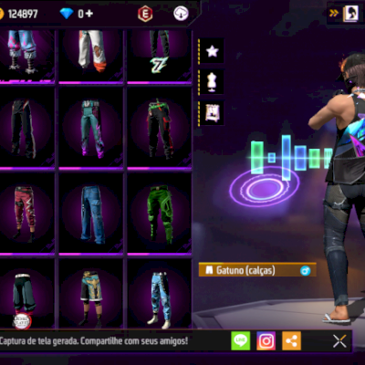 Conta FREE FIRE