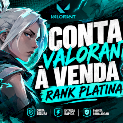 CONTAS VALORANT FULL ACESSO RANK ATIVO ⭐ PLATINA ⭐