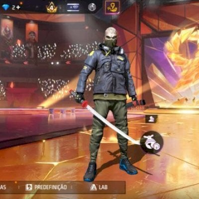 Conta. Única de free fire antiga chega pra ca