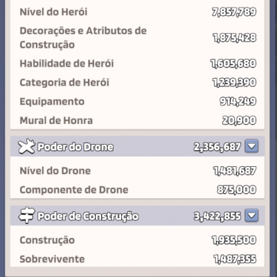 Vendo conta QG 25 (QG 26 a caminho) no Last War (#1568 em pré-season)