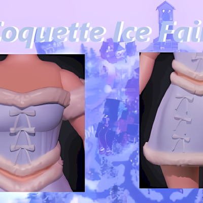 Cozy Coquette Ice Fairy Set — ROYALE HIGH (roblox)