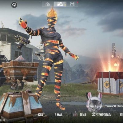 MÚMIA INFERNAL M416 Éter lvl 5 e muito mais