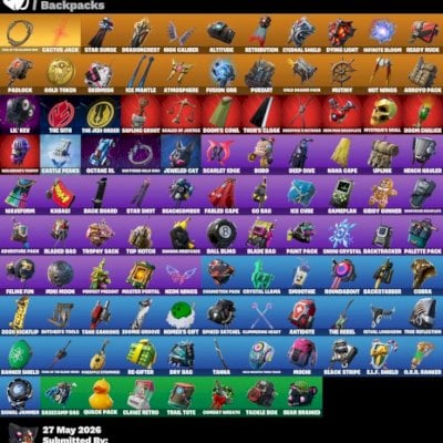 Conta fortnite Ikonik, glow, travis