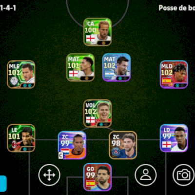 Conta Efootball Força 3095 3 Icons e 2 Showtimes Brabos