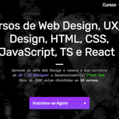 Curso de Front End Completo - Acesso Vitalício