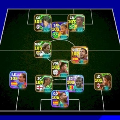 Conta eFootball 3258 Força Coletiva | Elenco 100+
