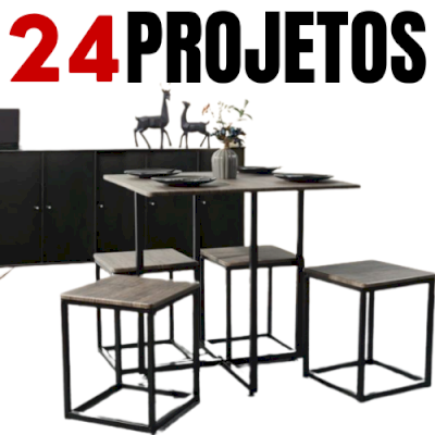 Projeto Móveis Industriais Com 24 Projetos - Em Pdf