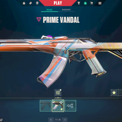 FULL ACESSO VALORANT +R$ 253 gastos (PRIME VANDAL,CHAVEIRO BETA E MAIS)